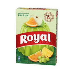 GELATINA ROYAL TUTTI FRUTTI 114GR
