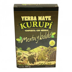 YERBA KURUPI MENTA Y BOLDO 500g